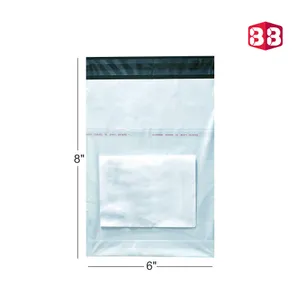 Box Brother 6×8 Inches Polybag With POD: Protect Your Packages with POD Courier Bags for Shipping, Packing, Mailing, and More ping, Packing, Mailing,