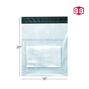 Box Brother 16x20 Inches Polybags | Clear Plastic Packaging Bags | Bulk Shipping & Storage Poly Bags